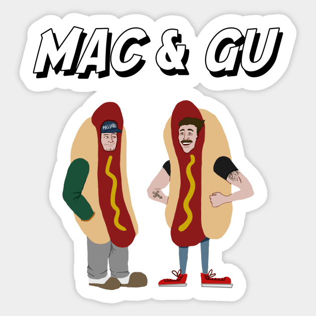 Mac & Gu Hot Dogs Sticker by MacandGu